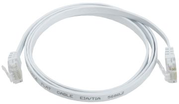 Шнур комм. ITK, кат. 6, неэкр., U/UTP, RJ45/RJ45, 250 МГц, PVC, AWG32, 3м, белый, жил 7х0,08 мм