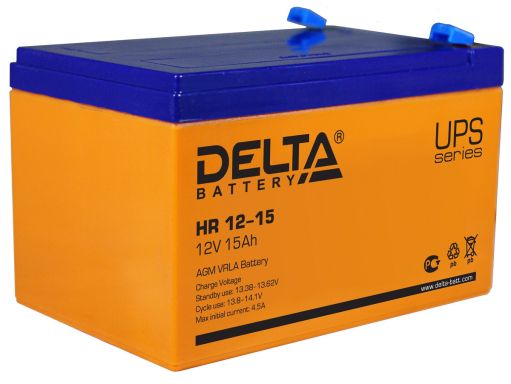 Аккумулятор для ИБП Delta Battery HR 12-15