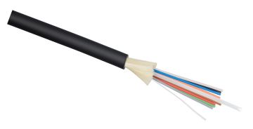 (Архив)Кабель ВО Cabeus Tight Buffer, 8хОВ, OM1 62,5/125, LSNH, Ø 6,6мм, цвет: чёрный