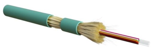 Кабель волоконно-оптический Hyperline FO-DT-IN-503-4-LSZH-AQ