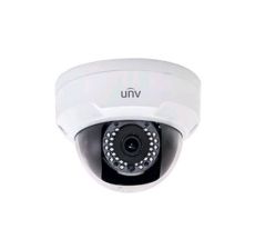 Сетевая IP видеокамера Uniview, купольная, универсальная, 2Мп, 1/2,9’, 1920х1080, 25к/с, ИК, цв:0,002лк, об-в:4мм, IPC322ER3-DUVPF40-C-RU