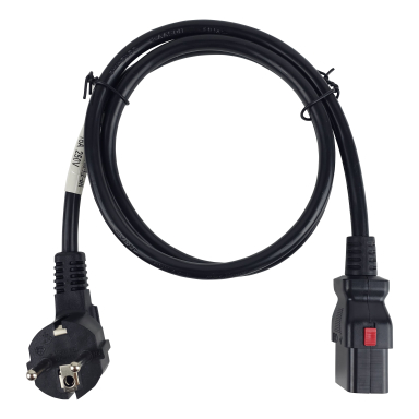 Силовой шнур BNH B800.16-C19R-SHR-1.2-BK