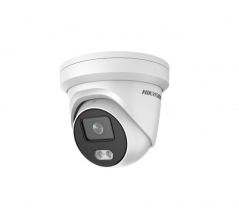 Сетевая IP видеокамера HIKVISION ColorVu, купольная, улица, 4Мп, 1/1,8’, 2688×1520, цв:0,005лк, об-в:4мм, DS-2CD2347G2-LU(C)(2.8mm)