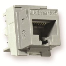 (Архив)Модуль универсальный Nexans LANmark-5, snap-in, 1хRJ45, Universal Comfort Tool, кат. 5е, неэкр.
