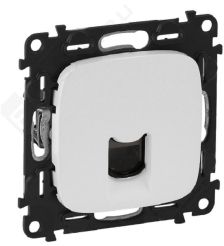 Розетка информационная Legrand Valena Allure, 1x RJ45, кат. 6, неэкр., внешняя, 51х58 мм (ВхШ), цвет: белый, (LEG.753742)