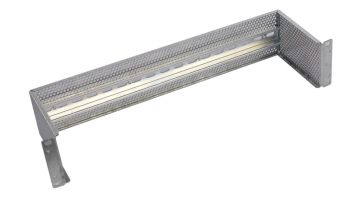 Панель распределительная Eurolan, с din рейкой, 2U, 88х482х133 мм (ВхШхГ), 19", цвет: чёрный