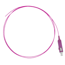 Пигтейл BNH FPT, SC/UPC (MM), OM4 50/125, Simplex, LSZH, 1м, цвет: пурпурный