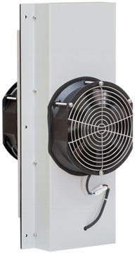 Вентиляторный модуль SILART, с эффектом пельтье, 48V, 450х210х221 мм (ВхШхГ), вентиляторов: 1, IP55, для шкафов, цвет: сталь