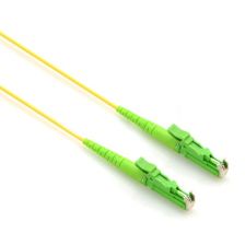 (Архив)Комм. шнур оптический Hyperline, Simplex E2000/E2000 (APC), OM2 50/125, LSZH, 1м, цвет: жёлтый