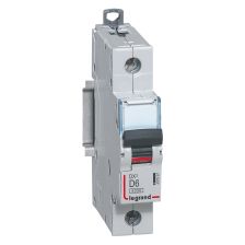 Автоматический выключатель Legrand DX3, 1 модуль, D класс, 1P, 6А, 10кА, (LEG.407967)