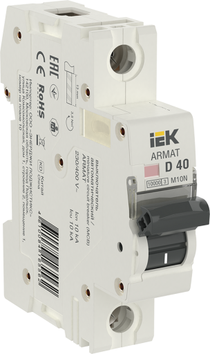 Автоматический выключатель IEK AR-M10N-1-D040