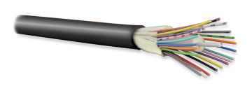 Кабель ВО Hyperline Tight Buffer,  8хОВ, OM3 50/125, LSZH, Ø 6,5мм, универсальный, диэлектрический, цвет: чёрный