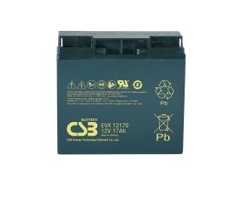 Аккумулятор для ИБП CSB Battery EVX, 167х76,2х181 мм (ВхШхГ),  необслуживаемый свинцово-кислотный,  12V/17 Ач, (EVX 12170)