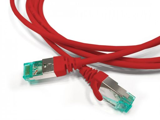 Шнур коммутационный Hyperline PC-LPT-SFTP-RJ45-RJ45-C6A-1.5M-LSZH-RD