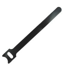 Стяжка кабельная на липучке BNH, 12 мм Ш, 150 мм Д, 100 шт, материал: полиамид, цвет: чёрный