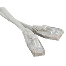 Шнур комм. реверсивный Hyperline, кат. 5е, неэкр., U/UTP, RJ45/RJ45, LSZH, AWG24 1м, серый