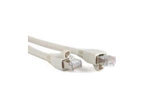 (Архив)Шнур комм. Siemon MC, кат. 5е, экр., F/UTP, RJ45/RJ45, LSZH, 3м, серый, без индивидуальной упаковки