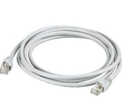 Шнур комм. Legrand LCS2, кат. 5е, экр., F/UTP, RJ45/RJ45, PVC, AWG26, 2м, серый