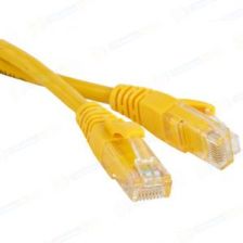 (Архив)Шнур комм. Lanmaster, кат. 5е, неэкр., U/UTP, RJ45/RJ45, PVC, 3м, жёлтый