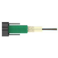 Кабель ВО Lanmaster Loose tube,  12хОВ, OS2 G.652, PE, Ø 8,1мм, снаружи зданий, бронированный, цвет: чёрный