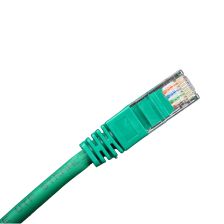 Шнур комм. BNH, кат. 5е, неэкр., U/UTP, RJ45/RJ45, 100 МГц LSZH, AWG24 1м, зелёный