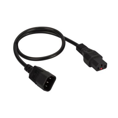 Шнур для блока питания Lanmaster LAN-PP13L/14-1.0-BK