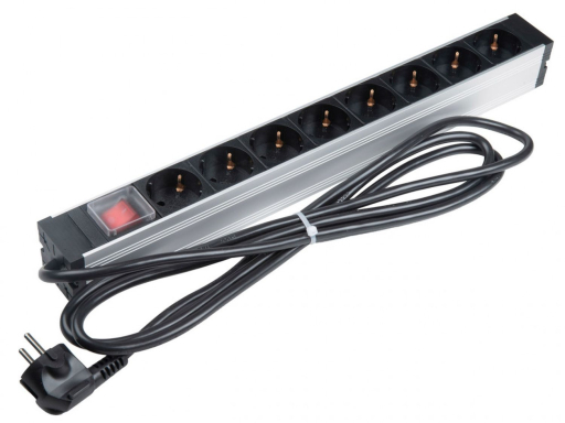 Блок распределения питания Hyperline SHZ19-8SH-S-2.5EU