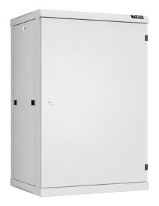 Шкаф телекоммуникационный настенный TLK Classic II, 19", 18U, 904х600х450 мм (ВхШхГ), дверь: металл, разборный, цвет: серый