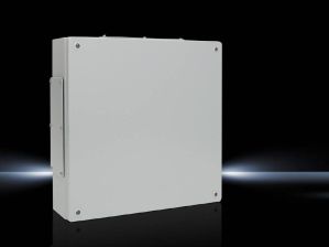 Шкаф электротехнический настенный Rittal, IP55, 400х400х120 мм (ВхШхГ), дверь: металл, сталь листовая, цвет: серый