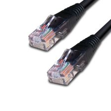 (Архив)Шнур комм. Siemon MC, кат. 5е, экр., F/UTP, RJ45/RJ45, LSZH, 2м, чёрный, без индивидуальной упаковки