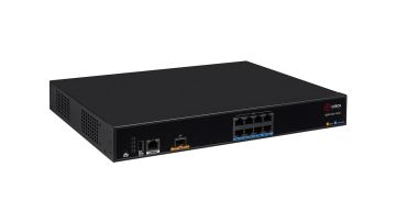 Маршрутизатор QTECH, QSR-1920, портов: 9, LAN: 8, WAN: 1, USB: Да, 44,2х260х340 мм (ВхШхГ), цвет: чёрный, QSR-1920-12-AC