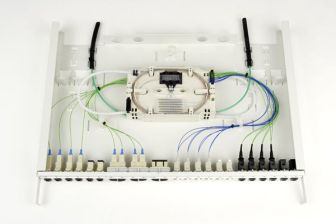 (Архив)Бокс оптический Nexans LANmark-OF, портов: 24, SC/LC, до 48 хОВ, 1U, цвет: белый, (N441.203)