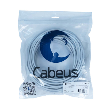 Кабель витая пара Cabeus FTP-4P-Cat.5e-SOLID-LSLTx-GY-25