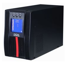 ИБП Powercom Macan MAC, 2000ВА, шнур 1.8 метра, онлайн, напольный, 191х406х327 (ШхГхВ), 220-240V,  однофазный, Ethernet, (MAC-2000)
