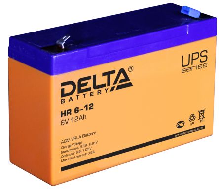 Аккумулятор для ИБП Delta Battery HR 6-12