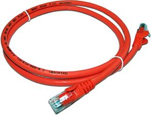 (Архив)Шнур комм. Lanmaster, кат. 5е, неэкр., U/UTP, RJ45/RJ45, PVC, 3м, оранжевый