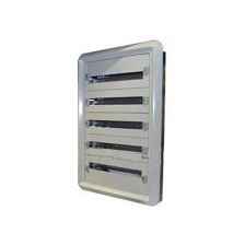 Щит электрический настенный Legrand XL³ 160, IP40, 5ряд.  24мод., с клеммным блоком, корпус: металл, цвет: серый