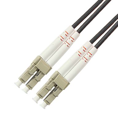 Коммутационный шнур оптический Hyperline FC-D2-50-LC/PR-LC/PR-H-2M-LSZH-BK