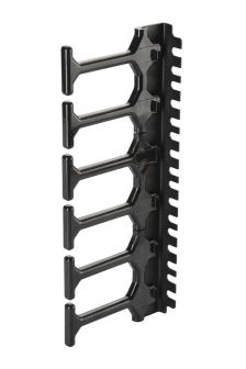 Организатор комм. шнуров Eurolan, 19", 6HU, 259,9х26х108,2 мм (ВхШхГ), 2 шт.,вертикальный, для кабелей, цвет: чёрный