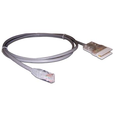 Шнур коммутационный телефонный Lanmaster LAN-45-P4-1.5m