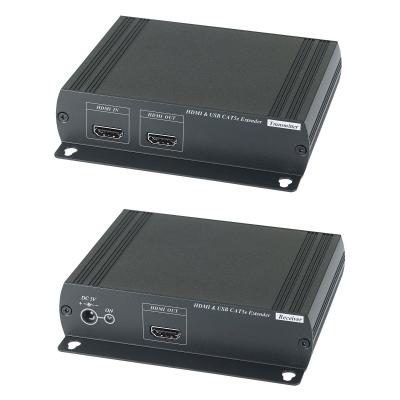Удлинитель SC&T, HDMI (Type A), USB, RJ45, (HKM01E)