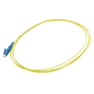 Пигтейл Lanmaster, LC/UPC, OS2 9/125, 2м, синий хвостовик, цвет: жёлтый