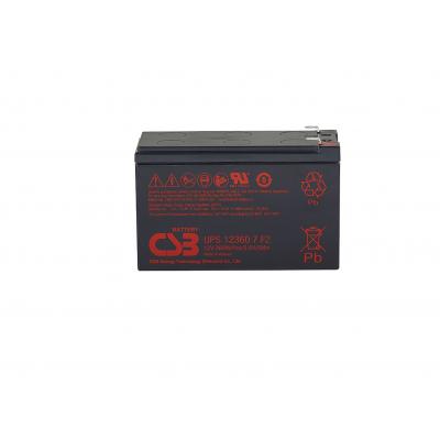 Аккумулятор для ИБП CSB Battery UPS, 94,3х64,8х150,9 мм (ВхШхГ) необслуживаемый свинцово-кислотный  12 V, (CSB.UPS123607)