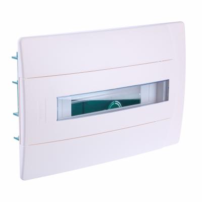 Щит электрический настенный Legrand Practibox, IP40, 1ряд.  12мод., с клеммным блоком, дверь: панель с вырезами, корпус: пластик, цвет: белый