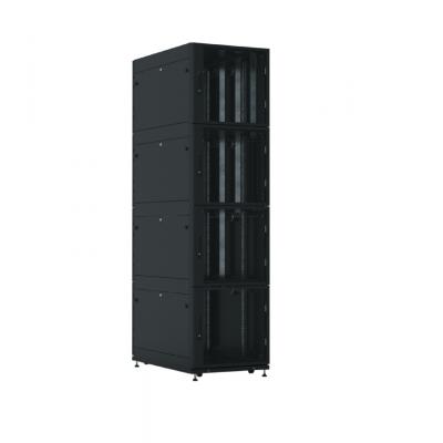 Шкаф серверный Colocation ЦМО ШТК-СП-К-4, IP20, 44U, 2250х600х1200 мм (ВхШхГ), дверь: перфорация, боковая панель: сплошная, сварной, цвет: чёрный