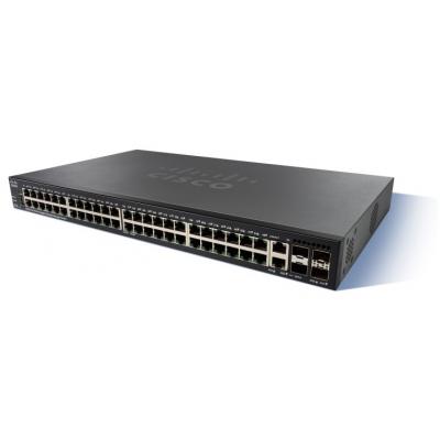Коммутатор Cisco, SG350X-48MP-K9-EU