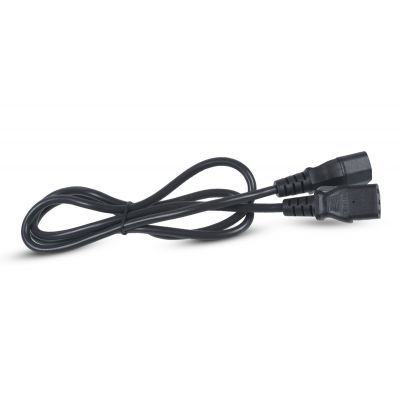 Шнур для блока питания Cabeus, IEC 60320 С13, вилка IEC 320 C14, 1.8 м, 10А, цвет: чёрный