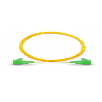 Пигтейл Eurolan, LC/APC, OS2, 3м, зелёный хвостовик, цвет: жёлтый