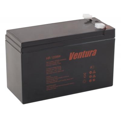 Аккумулятор для ИБП Ventura HR, 94х151х65 мм (ВхШхГ),  Необслуживаемый свинцово-кислотный,  12V/7,2 Ач, цвет: чёрный, (HR 1228W)