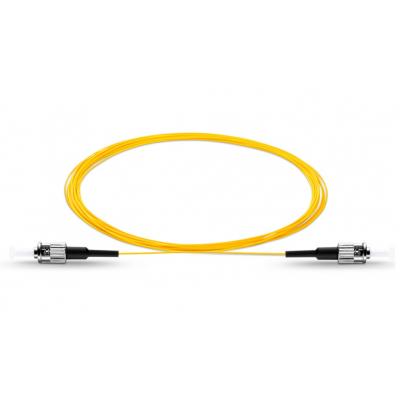 Пигтейл Eurolan, ST, OS2 9/125, 3м, серебристый хвостовик, цвет: жёлтый